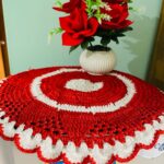 হ্যান্ডমেড কুশি টেবিল কভার